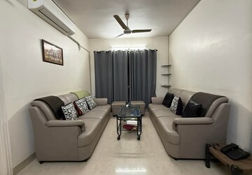Living Room in 3 BHK Apartment at Lake Home, Powai – for Rent