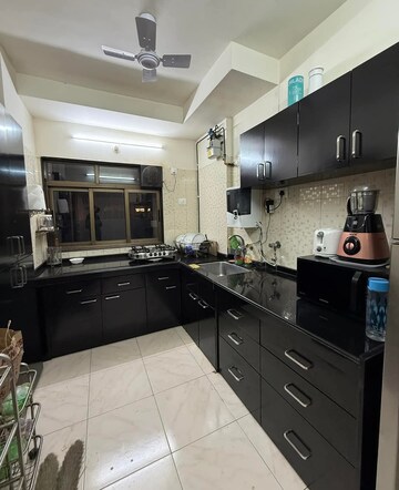 Kitchen in 3 BHK Apartment at Lake Home, Powai – for Rent