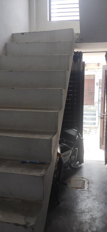 Staircase in 2 BHK Independent House at Agra Bypass – for Sale