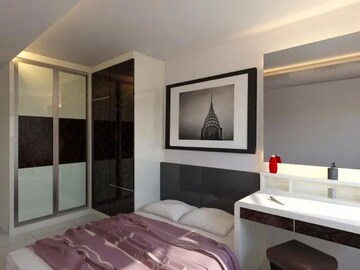 Bedroom in 4 BHK Apartment at Rustomjee Crown, Prabhadevi – for Rent