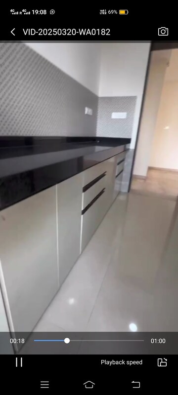 Kitchen in 2 BHK Apartment at Lodha Vista, Lower Parel – for Rent
