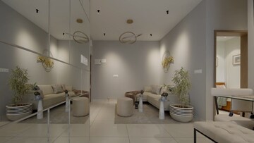 Living Room in 3 BHK Apartment at SNN Raj High Gardens, Hosur Road – for Sale