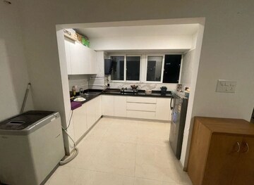 Kitchen in 2 BHK Apartment at Ruparel Nova, Parel – for Rent