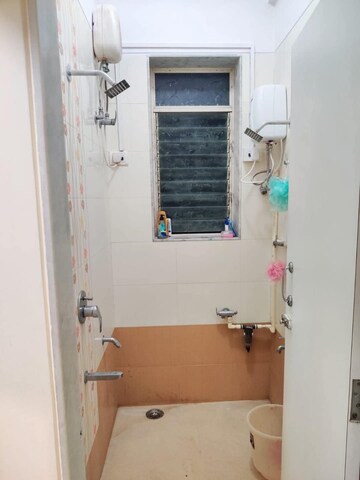 Bathroom in 1 BHK Apartment at Silver Dunes, Prabhadevi – for Rent