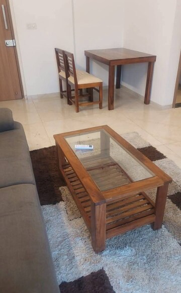 Living Room in 1 BHK Apartment at Godrej Urban Park, Chandivali – for Rent
