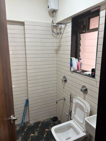Bathroom in  Pg at Sethia Green View, Goregaon West – for Rent