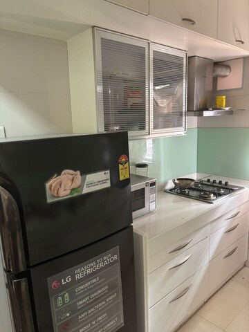 Kitchen in  Pg at Sethia Green View, Goregaon West – for Rent