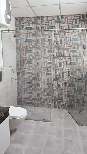 Bathroom in 3 BHK Apartment at Parx Laureate, Sector 108 – for Rent