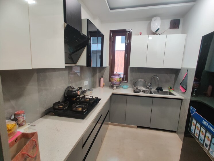 Kitchen, rohini sector 11 3 Bedroom 1200 Sq.Ft. Builder Floor In Rohini Sector 11 Delhi 8373970