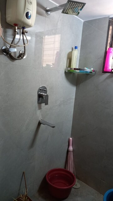 Bathroom in 1 BHK Apartment at Nagari Niwara CHS, Goregaon East – for Rent