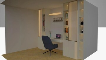 Team Area in 3 BHK Apartment at Indiabulls Sky Forest, Lower Parel – for Rent