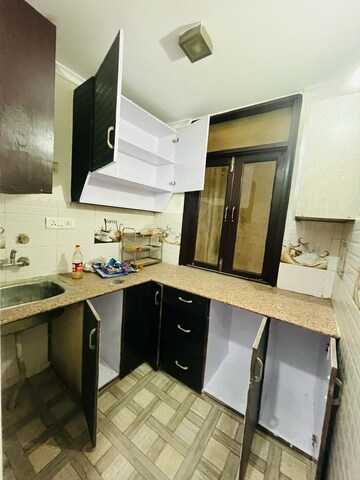 Kitchen in 1 RK Builder Floor at Neb Sarai – for Rent