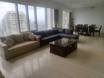 Living Room in 5 BHK Apartment at Lodha The Park, Worli – for Rent