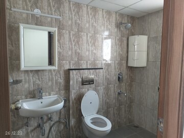 Bathroom in 3 BHK Apartment at Raheja Vedaanta, Sector 108 – for Rent