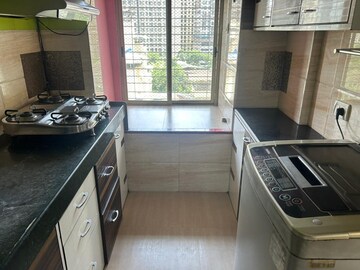 Kitchen in 2 BHK Apartment at Dosti Vihar Phase II, Samata Nagar – for Rent