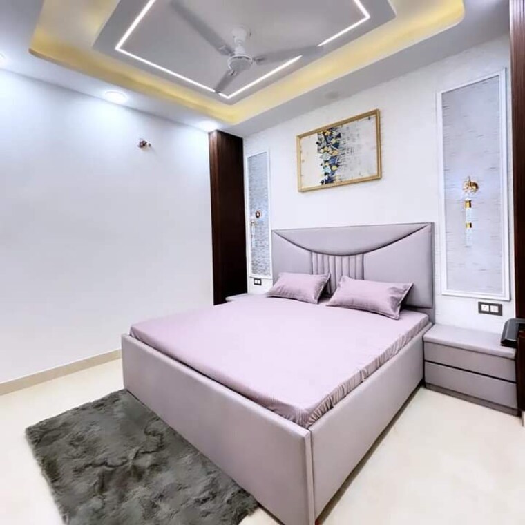 Master Bedroom, dwarka mor 3 Bedroom 1000 Sq.Ft. Apartment In Dwarka Mor Delhi 8374112
