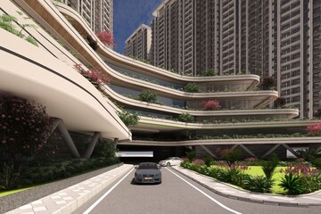 1 BHK Apartment – Exterior View View at Regency Anantam Nxt, Dombivli East - for Sale