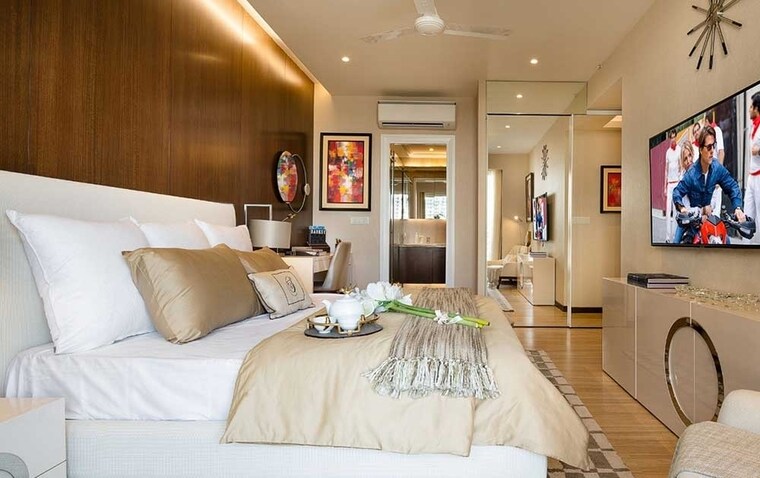 Bedroom, dlf-the-skycourt 3 Bedroom 1931 Sq.Ft. Apartment In Sector 86 Gurgaon 8374259