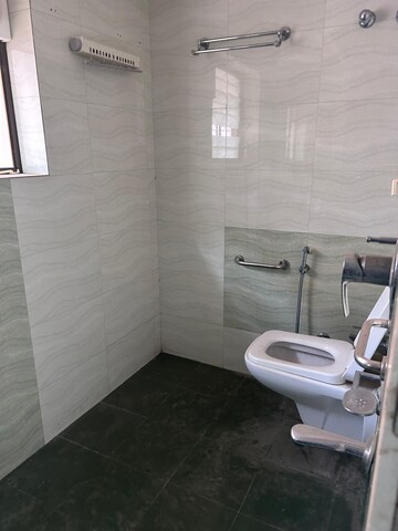 Bathroom in 3 BHK Apartment at Sibylle Apartment, Worli – for Rent