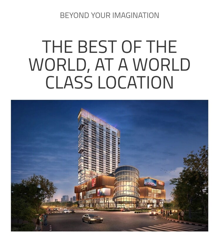 Exterior View, civitech-santoni Commercial Shop 610 Sq.Ft. In Sector 16b Greater Noida Greater Noida 8374386