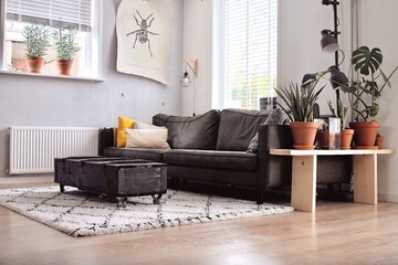 Living Room in 3 BHK Apartment at Lodha Amara, Kolshet Road – for Sale
