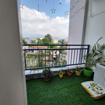 Balcony in 3 BHK Apartment at Aknova Scorf, Dehradun Cantt – for Rent