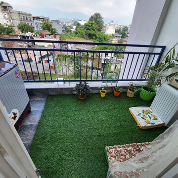 Balcony in 3 BHK Apartment at Aknova Scorf, Dehradun Cantt – for Rent