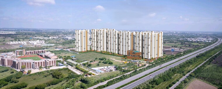 Exterior View, kollur 2 Bedroom 1325 Sq.Ft. Apartment In Kollur Hyderabad 8374477