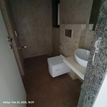 Bathroom in 3 BHK Apartment at Kanakia Silicon Valley, Powai – for Rent