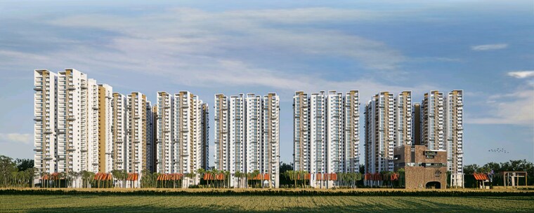 Exterior View, kollur-gated-community 3 Bedroom 1750 Sq.Ft. Apartment In Kollur Hyderabad 8374505