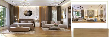 Living Room in 3 BHK Apartment at Kollur – for Sale