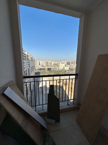 Balcony in 2.5 BHK Apartment at Amrapali Riverview, Amrapali Leisure Valley – for Rent