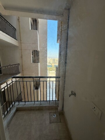 Balcony in 2.5 BHK Apartment at Amrapali Riverview, Amrapali Leisure Valley – for Rent