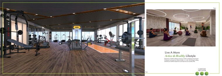 Gym, kollur 4 Bedroom 4591 Sq.Ft. Villa In Kollur Hyderabad 8374530