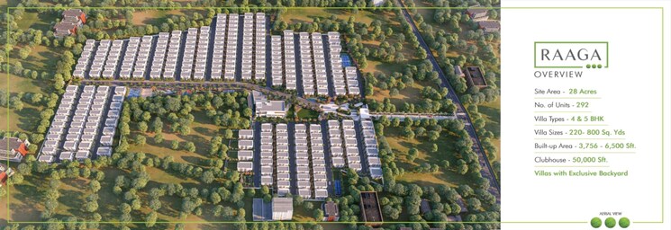 Master Plan, kollur 4 Bedroom 4591 Sq.Ft. Villa In Kollur Hyderabad 8374530