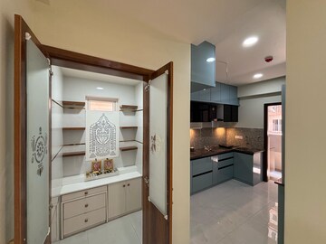 Living Room in 3 BHK Apartment at Poulomi Avante, Kokapet – for Rent