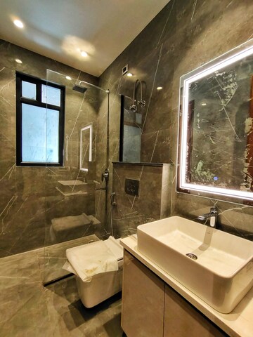 Living Room in 4 BHK Builder Floor at SS Southend Floors, South City 2 – for Sale