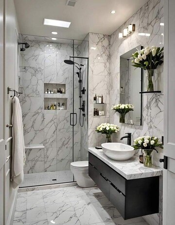 Bathroom in 2 BHK Apartment at CSK Skyscape, Mamidipally – for Sale