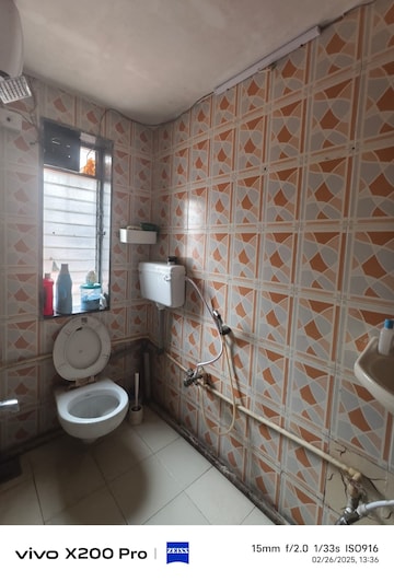 Bathroom in 1 BHK Apartment at St Peters CHS, Bandra West – for Rent