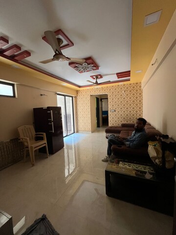 Living Room in 1 BHK Apartment at Lodha Palava Eviva K To T Urbano A C F and I To T, Dombivli East – for Rent