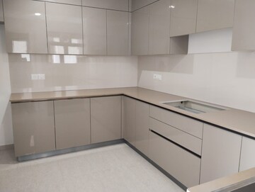 Kitchen in 3 BHK Apartment at Hiranandani Meridian, Manpada – for Rent