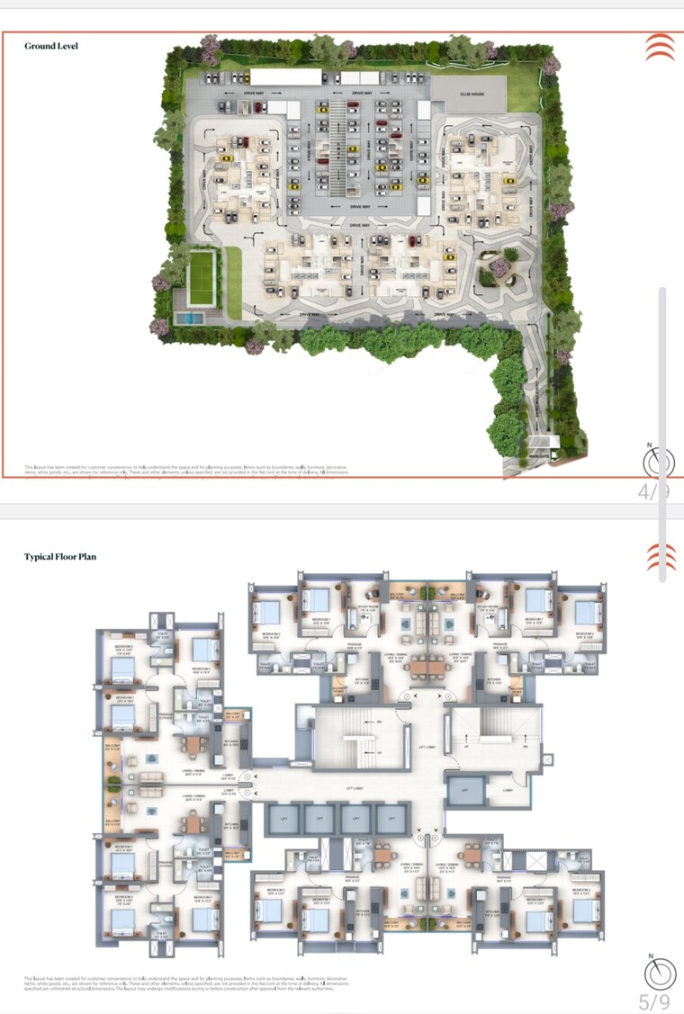 Master Plan, supreme-boulevard 4 Bedroom 1475 Sq.Ft. Apartment In Chembur Mumbai 8374836