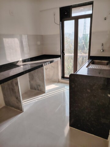 Kitchen in 2 BHK Apartment at Rustomjee Bella Phase 1, Bhandup West – for Rent