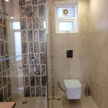 Bathroom in 4 BHK Builder Floor at Greater Kailash ii – for Rent