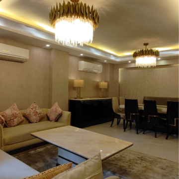 Living Room in 4 BHK Builder Floor at Greater Kailash ii – for Rent