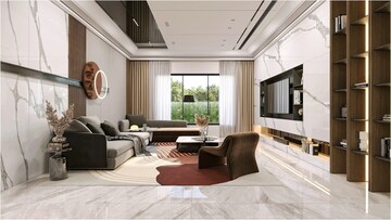 Living Room in 4 BHK Villa at Subishi Forest Edge Luxury Homes, Pudur – for Sale