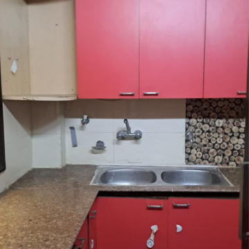 Kitchen in 3 BHK Builder Floor at East Of Kailash – for Rent