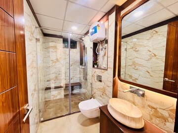 Bathroom in 5 BHK Apartment at Bani Park – for Sale