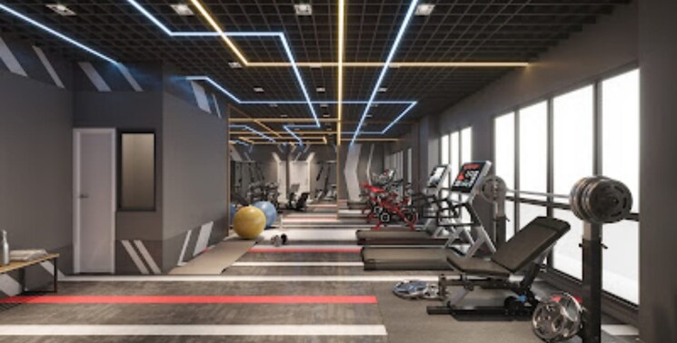 Gym, sheth-auris-serenity-tower-1 2 Bedroom 799 Sq.Ft. Apartment In Malad West Mumbai 8374994