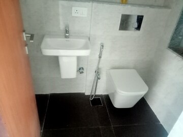 Bathroom in 2 BHK Apartment at Dynamix Avanya, Dahisar East – for Rent